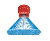Spray pattern for TeeJet VisiFlo even flat spray nozzles